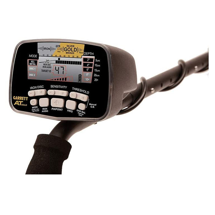 Garrett AT GOLD Metal Detector with Pro-Pointer AT Waterproof Pinpointer