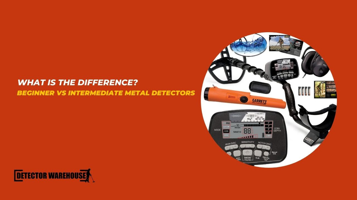 Beginner vs. Intermediate Metal Detectors