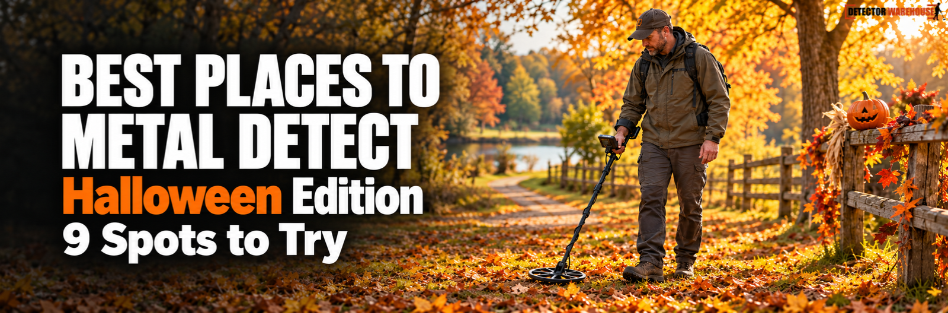 Best Places to Metal Detect This Halloween