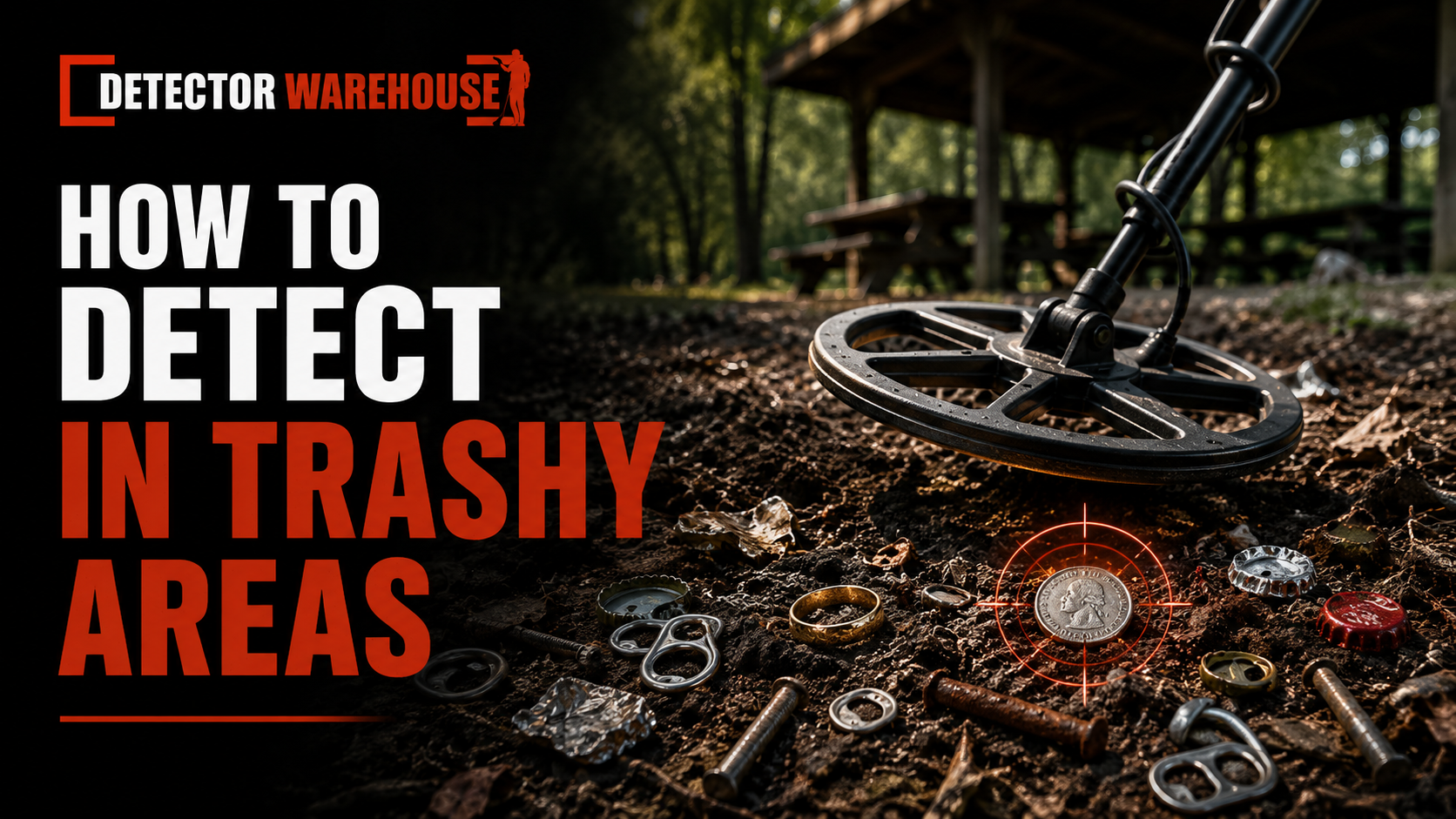 How to Detect in Trashy Areas?