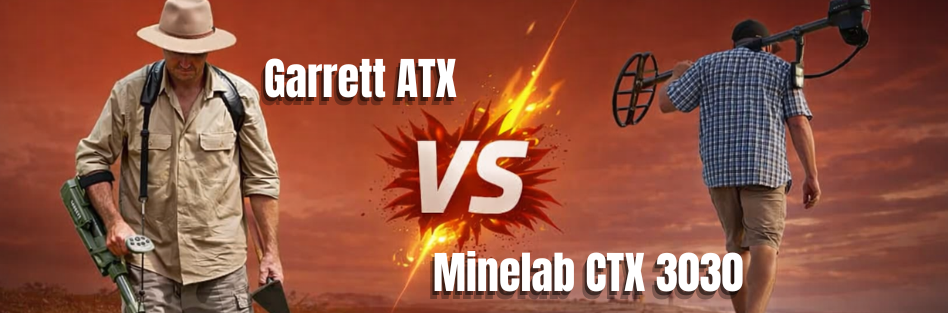 Garrett ATX vs Minelab CTX 3030