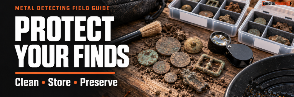 How to Clean Metal Detecting Finds Without Damage? — Detector Warehouse