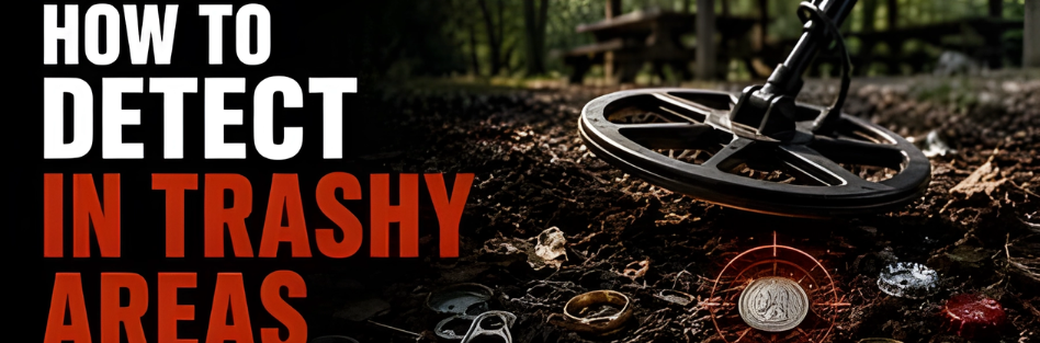 How to Detect in Trashy Areas? Settings, Coils, and Signal Guide