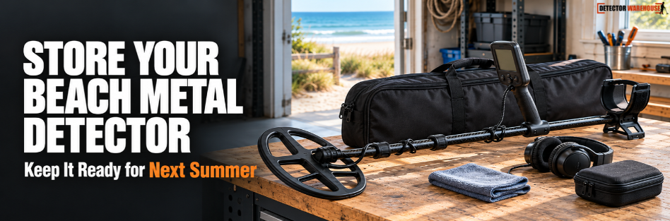 How to Store a Beach Metal Detector Until Next Summer — Detector Warehouse