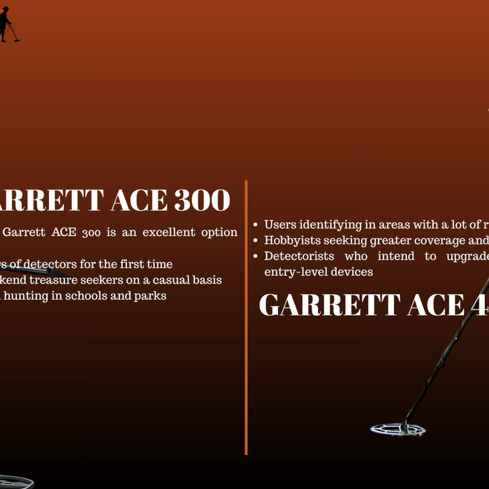 Garrett ACE 300 vs Garrett ACE 400