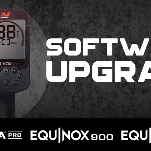 Software Update for Minelab X-Terra Pro, Equinox 700 and Equinox 900