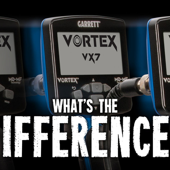 What is the difference between the Garrett VX5, VX7 and VX9?