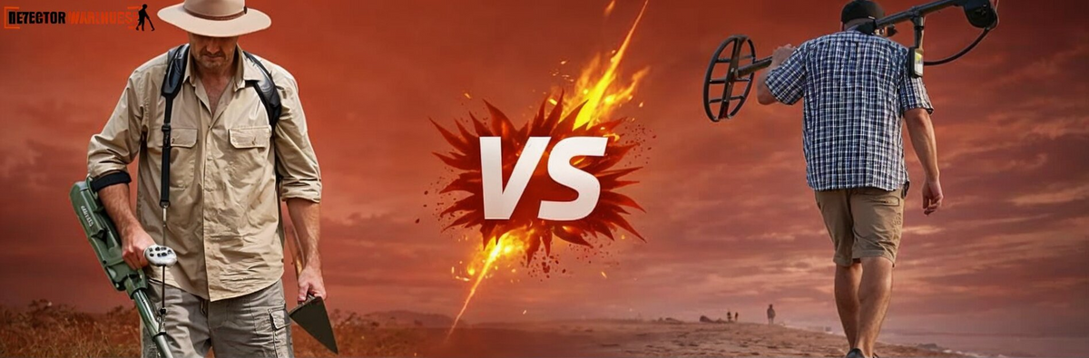 Gold Detector vs All-Terrain Detector: