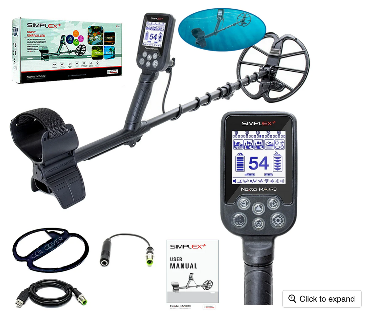 Unleashing the Power of the Nokta Simplex+ Metal Detector