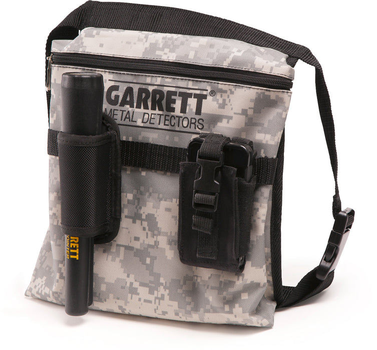 GARRETT CAMO DIGGER’S POUCH FOR METAL DETECTING