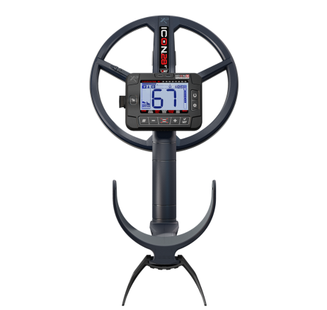 XP ICON-X Metal Detector Advanced Wireless Multi-Frequency Detector with FMF® Technology & Carbon Stem All-Terrain Performance