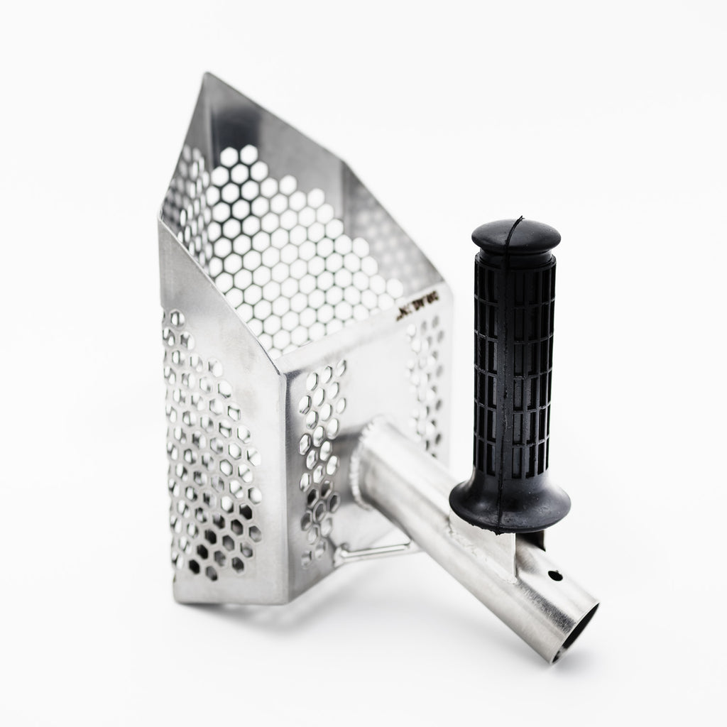 Collapsible Carbon Fiber Metal Detector Sand Scoop Ghana