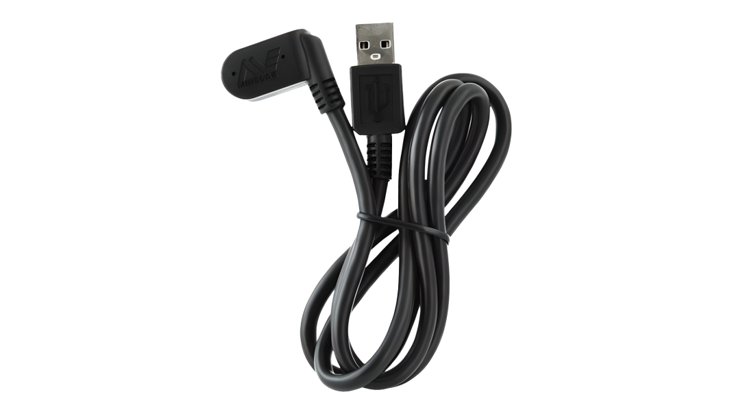 Minelab USB Charging Cable with Magnetic Connector For Equinox X