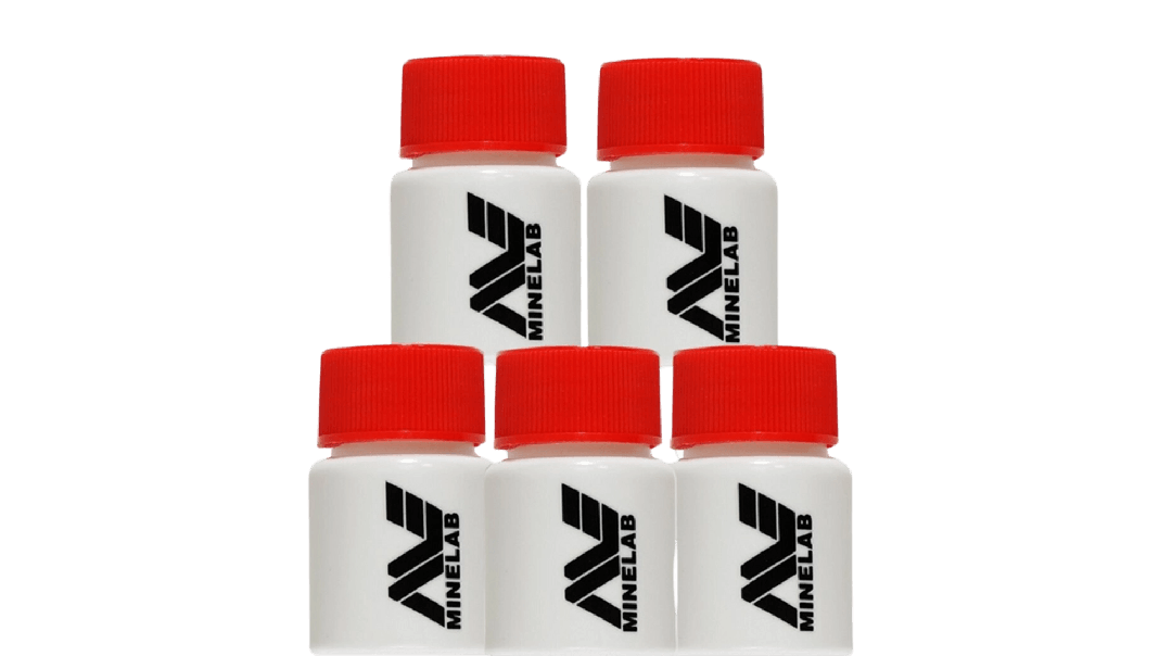 Minelab Specimen Bottle Pack of 5