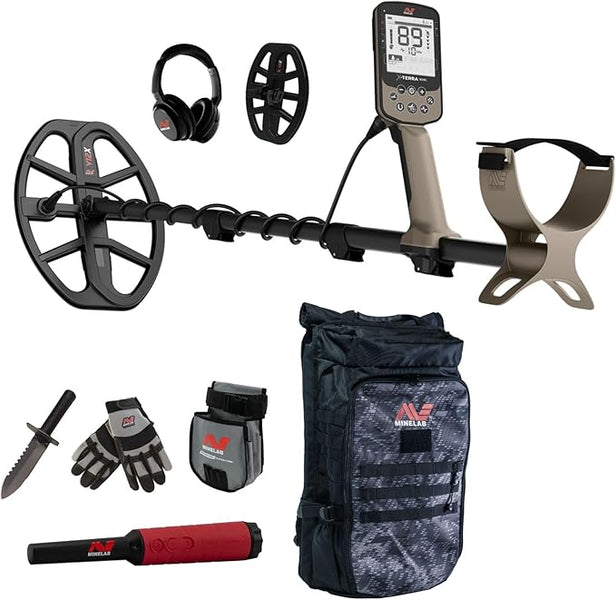 Minelab X-Terra Elite 2 Coil EXPEDITION PACK Multi-Frequency
