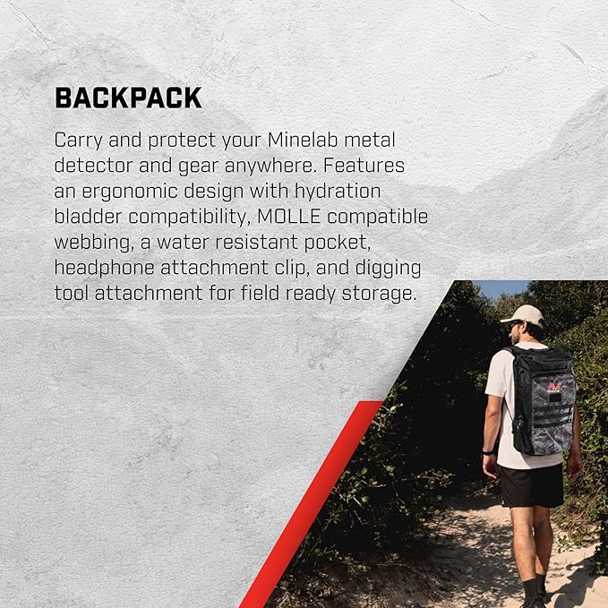 Minelab Vanquish 560 Pro Pack Metal Detector Adventure Pack with PRO-FIND 35 Pinpointer, Digging Tool, Finds Pouch, and Gloves