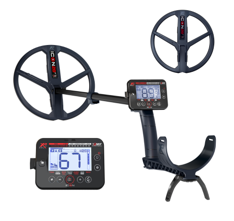 XP ICON Metal Detector Lightweight Wireless Multi-Frequency Detector with FMF® Technology