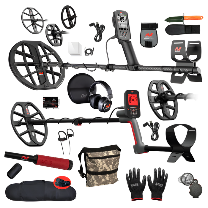 Father's Day Bundle - 4 Coil PKG Minelab Manticore + Minelab Vanquish 560 Propack + Minelab Pro-Find 40 Pinpointer + Padded Travel Bag