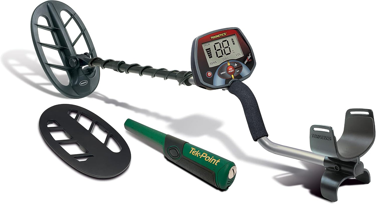 Teknetics EuroTek Pro Metal Detector with 11" DD Waterproof Search Coil