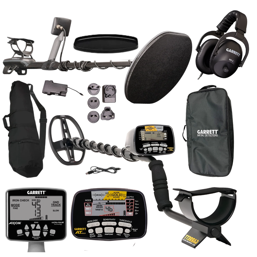 Independence Day Bundle - Garrett AT Gold + Garrett Axiom Lite +