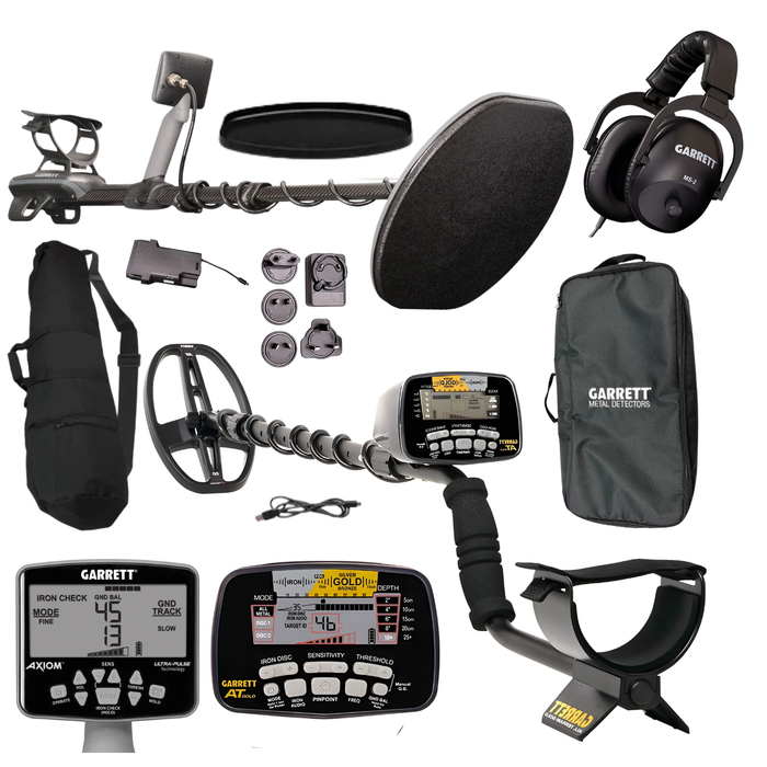 Memorial Day Bundle - Garrett AT Gold + Garrett Axiom Lite + Garrett AP Bag