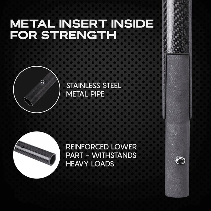 CKG Universal Travel Handle - Black Carbon Fiber