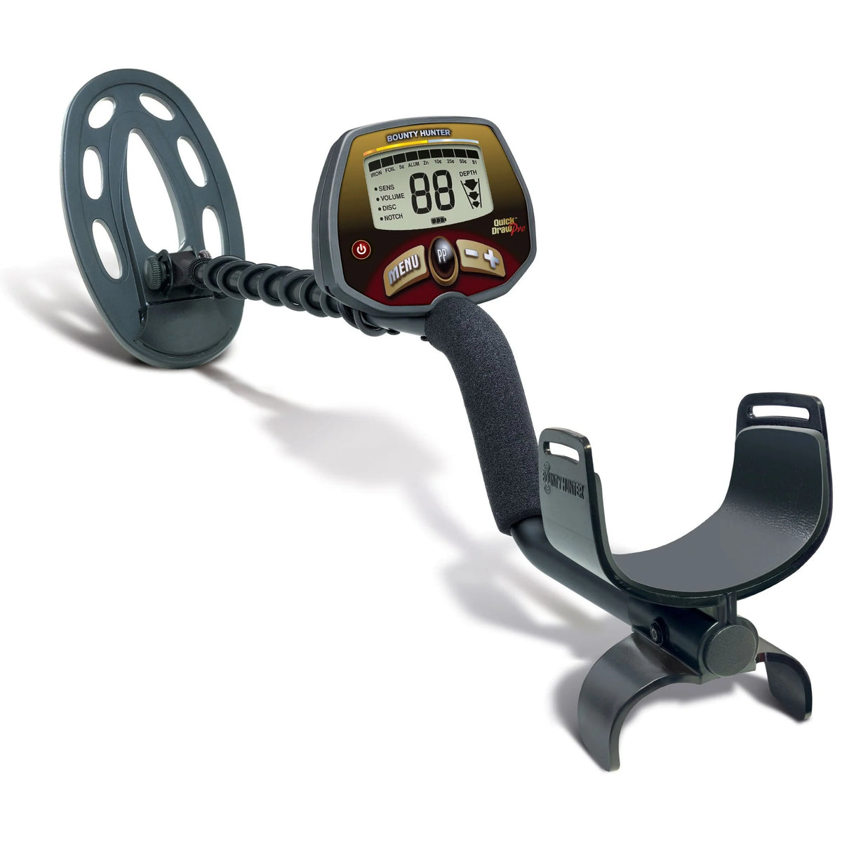 Bounty Hunter Quick Draw Pro Metal Detector With Pinpoint Mode and Dep