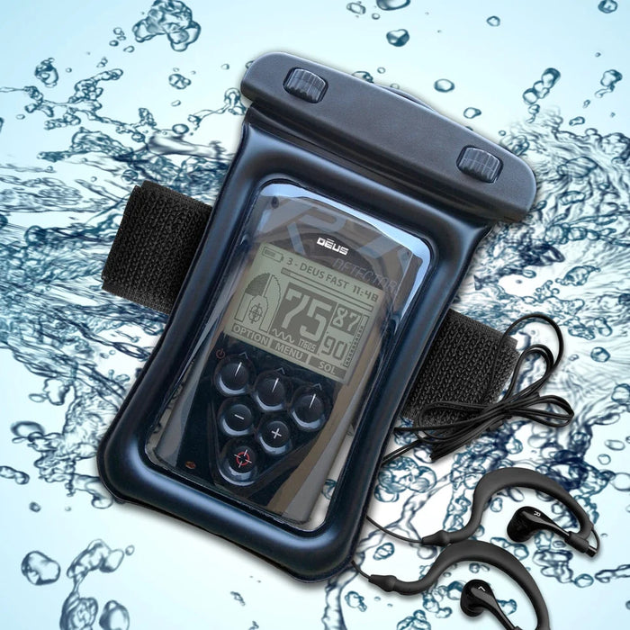 XP Underwater Protection Kit With Ariel Antenna, Remote Case, Waterproof Earphones, and  Volume Control For Deus and ORX Metal Detectors