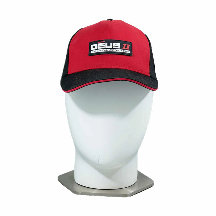 XP DEUS II Cap Black & Red