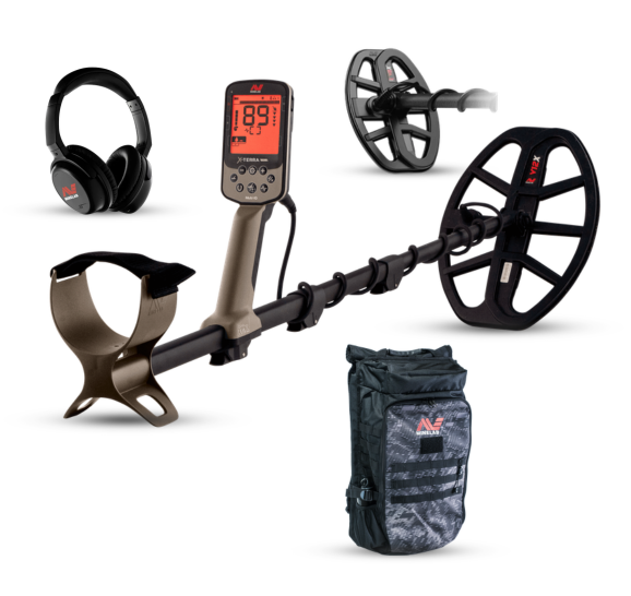 Minelab X-Terra Elite 2 Coil EXPEDITION PACK Multi-Frequency