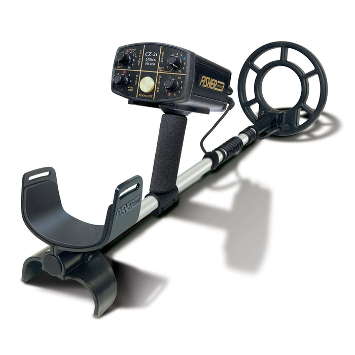 Fisher CZ21-8 Quicksilver Dual-Frequency Scuba Metal Detector - Waterproof Upto 250 feet