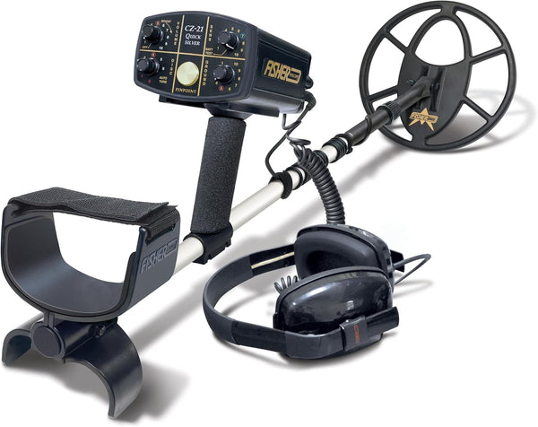 Fisher CZ-21 Quick Silver underwater metal detector with 10-inch coil