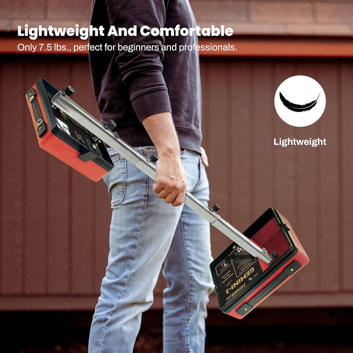 Fisher Gemini 3 Lightweight Cache Finder Metal Detector With Inductive Search & Trace Modes