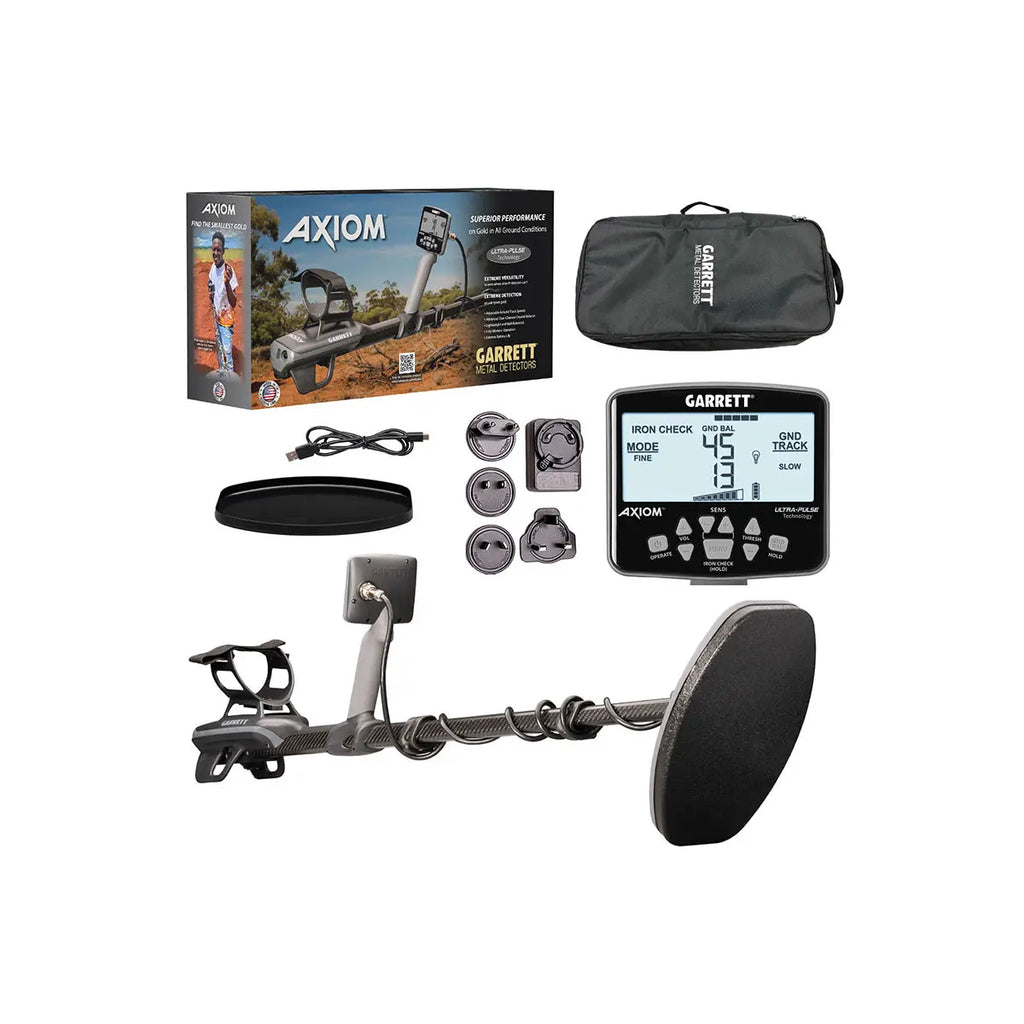 Garrett Axiom Lite Metal Detector Gold Prospecting Pulse Induction