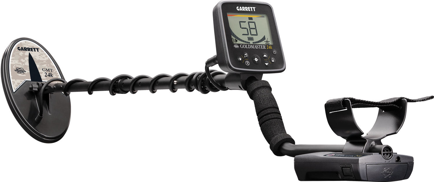 Garrett Goldmaster 24k Metal Detector Two Coils Package