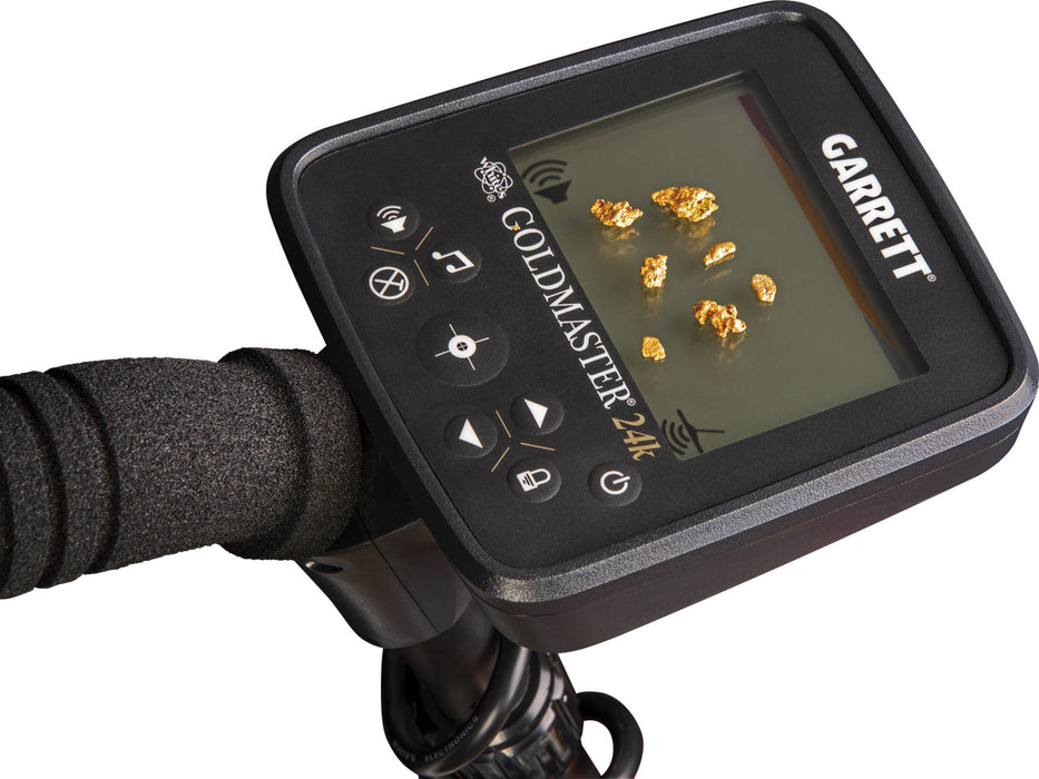 Garrett Goldmaster 24k Metal Detector Two Coils Package