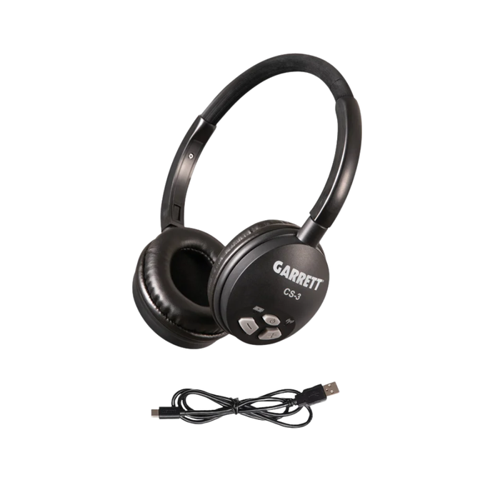 Garrett Vortex VX5 Multi-Frequency Waterproof Metal Detector With AT Z-LYNK POINTER, CS-3 Z-Lynk Wireless Headphones and 50" Travel Bag