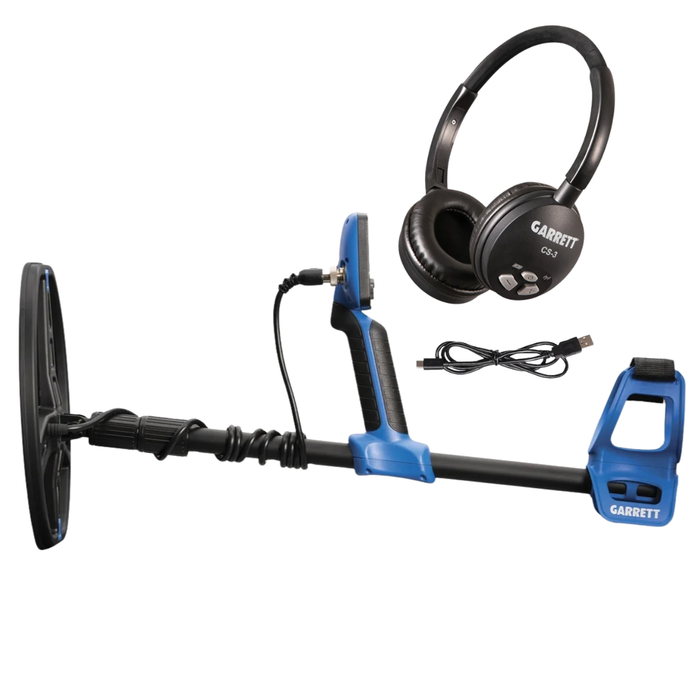 Garrett Vortex VX5 Multi-Frequency Waterproof Metal Detector With CS-3 Z-Lynk Wireless Headphones