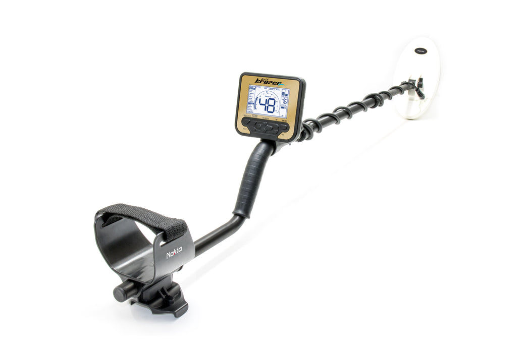 NOKTA GOLD KRUZER HIGH FREQUENCY WATERPROOF METAL DETECTOR WITH 2 COILS & WIRELESS HEADPHONES