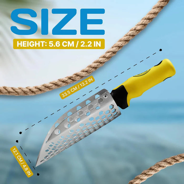 CKG Hand Sand Scoop - Yellow Handle