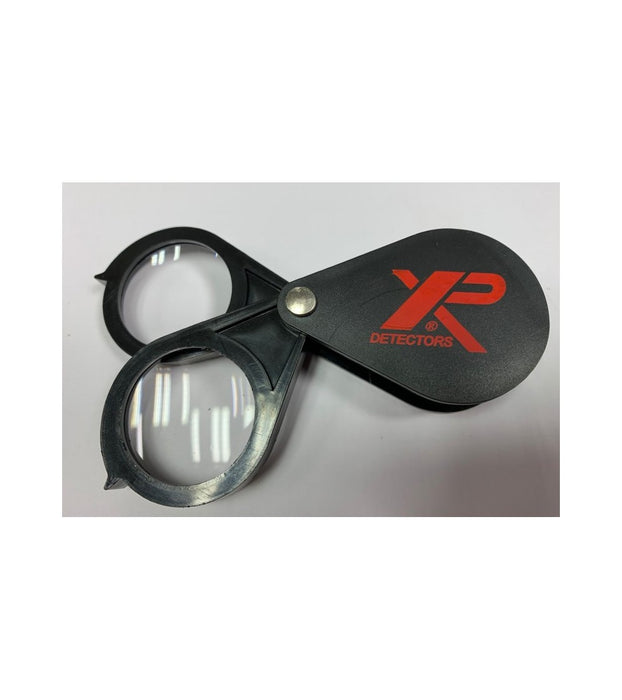 XP Metal Detectors Loupe de Poche Magnifying Glass - 3x & 6x Zoom High-Precision Lens