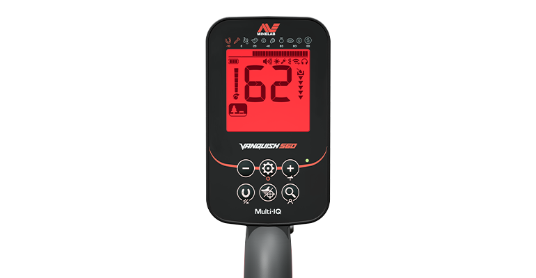 Minelab Vanquish 560 Metal Detector – Multi-IQ™ Simultaneous Frequency, Waterproof Metal Detector With  Wireless Audio