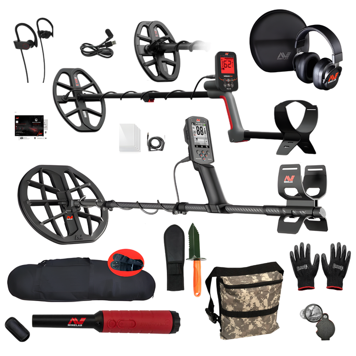 Father's Day Bundle - Minelab Manticore + Minelab Vanquish 560 Pro Pack + Pro-Find 40 + Padded Bag and Treasure Kit