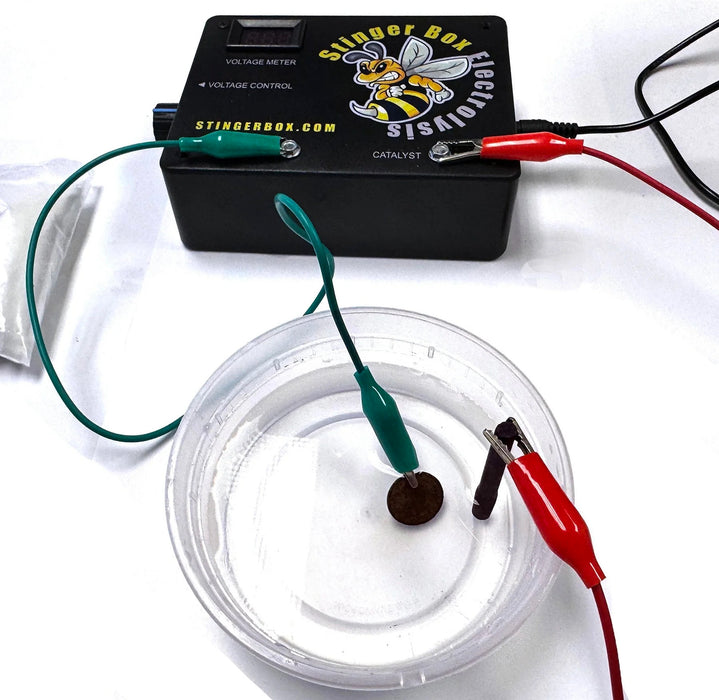 Killer B Stinger Box Electrolysis System – Relic, Coin & Metal Cleaning Kit