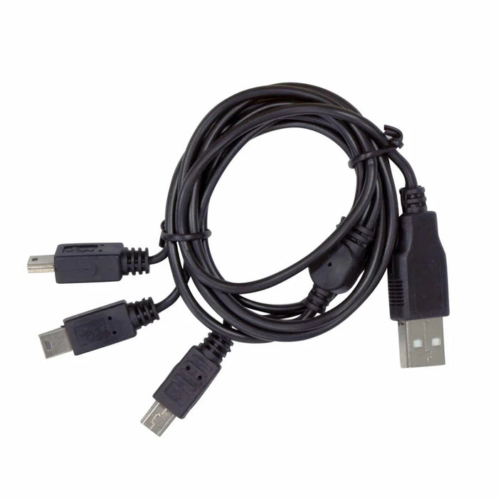 XP Metal Detectors Charging Cable 1 USB to 3 Mini B for DEUS & ORX