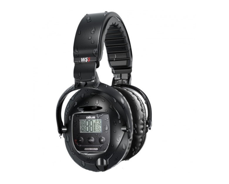 XP WS5 Wireless, Fully Waterproof Headphones for DEUS Metal Detector