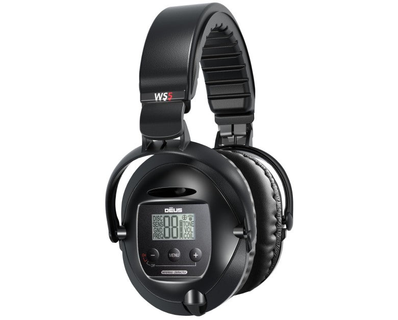 XP WS5 Wireless, Fully Waterproof Headphones for DEUS Metal Detector