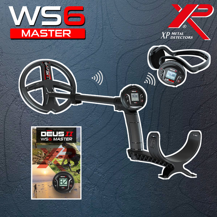 XP Deus II WS6 Master FMF Metal Detector with 11" Coil