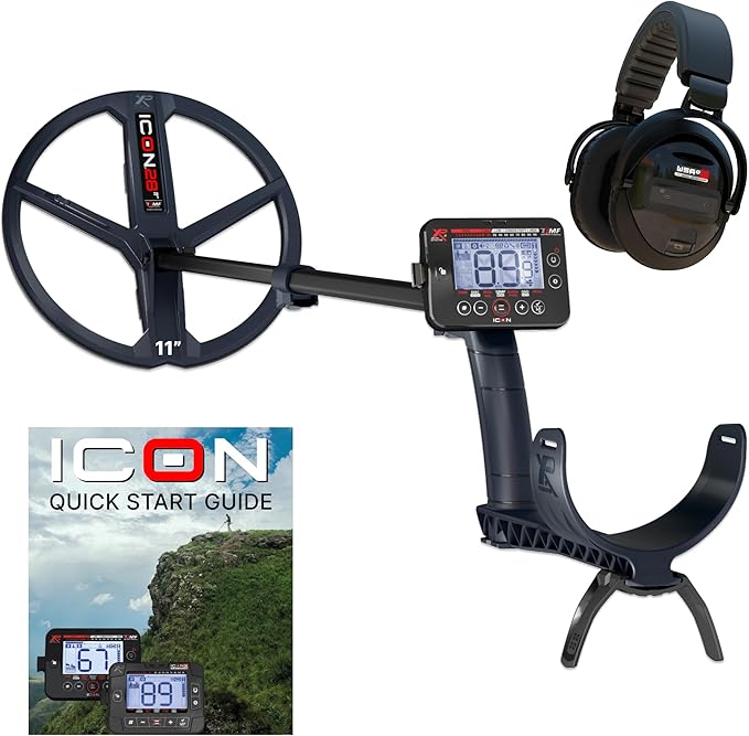 XP ICON FMF Metal Detector Lightweight Wireless Detector with WSA XL ST Wireless Headphones