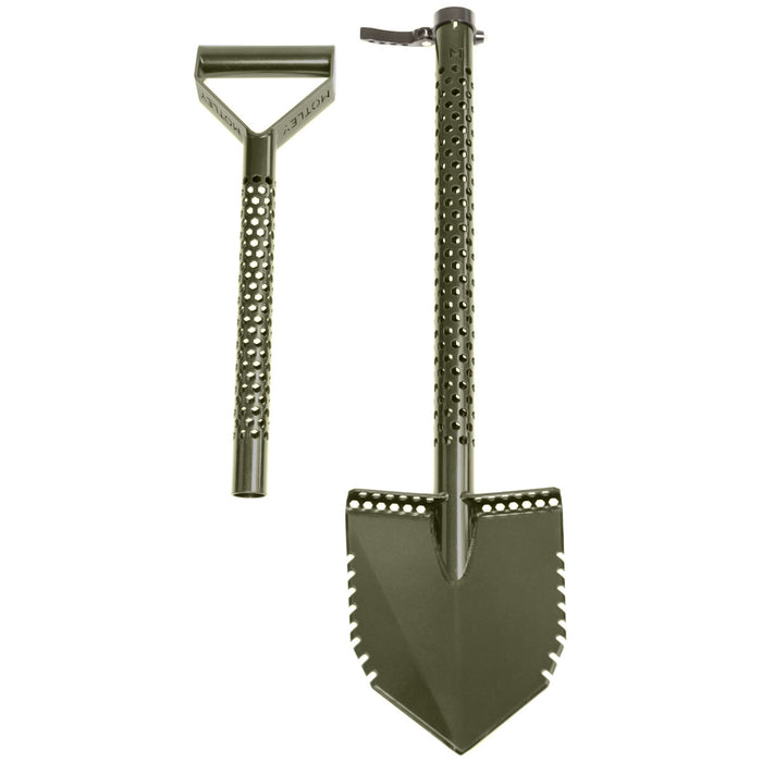 Motley Professional Double Serrated Adjustable Shovel